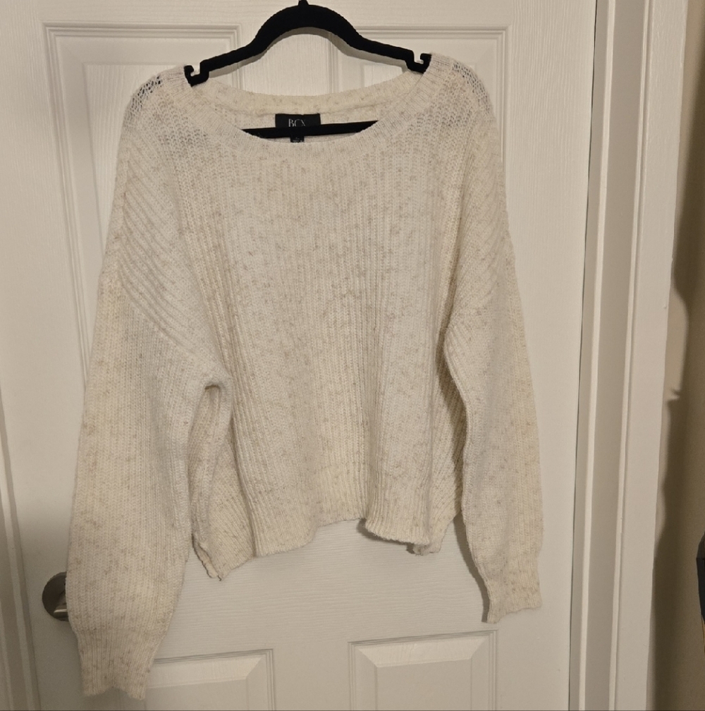 BCX Off-White Knit Sweater